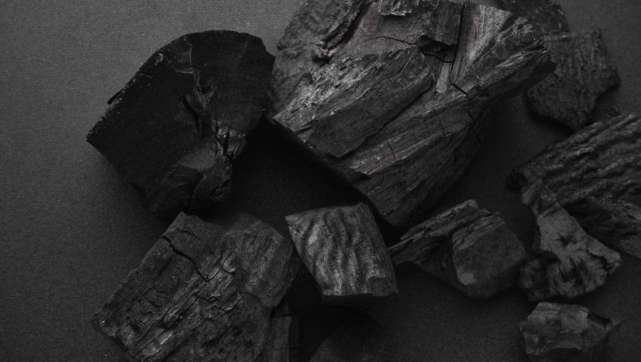 Closeup of Coal